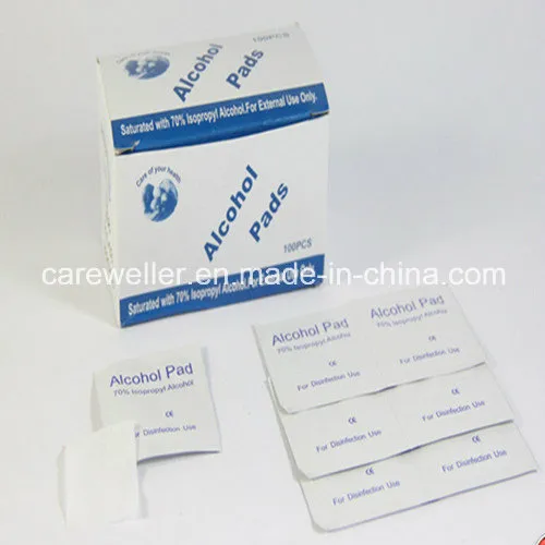 Tampone disinfettante con alcol per uso esterno