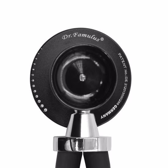 Stetoscopio regolabile a frequenza multipla, stetoscopio medico a doppia testa