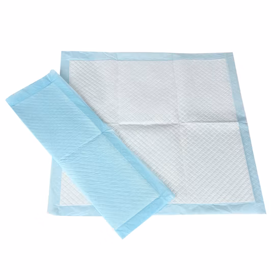 Sottoimbottitura per incontinenza ad alta assorbenza per ospedale monouso medico/lenzuola/stuoia da letto/pannolini per adulti/cuscinetti per cani