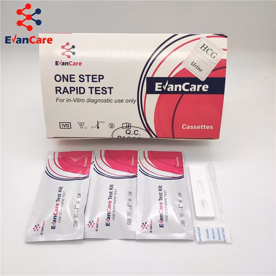 Kit per test di gravidanza HCG con etichetta privata
