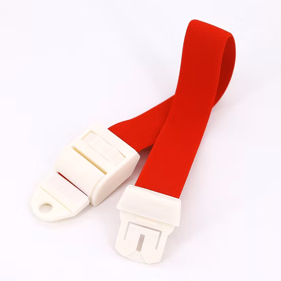 Medico monouso senza lattice TPE Silicone Nylon Primo soccorso Applicazione di combattimento tattico Fibbia per gatti di emergenza Laccio emostatico per raccolta sangue a sgancio rapido